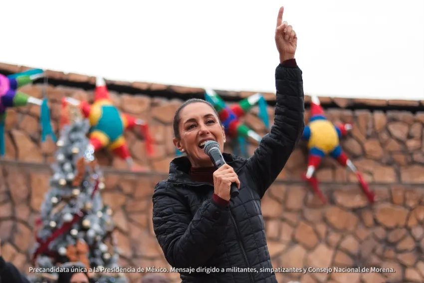 Sheinbaum, precandidata de Morena para la presidencia de México