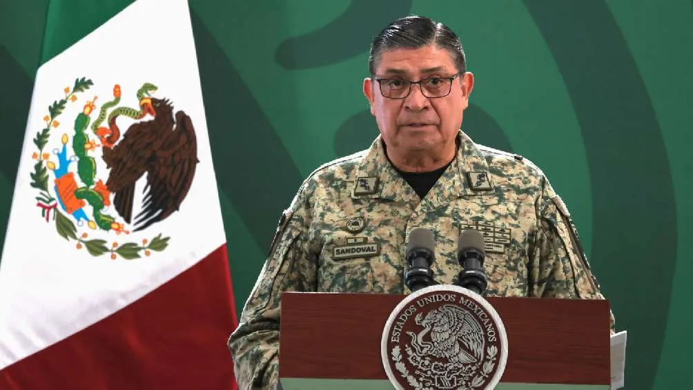 El general Luis Cresencio Sandoval fue el encargado de dar detalles sobre esta obra.