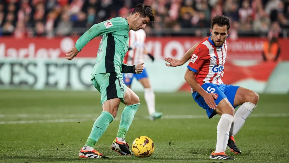Morata se mandó un hat-trick ante Girona