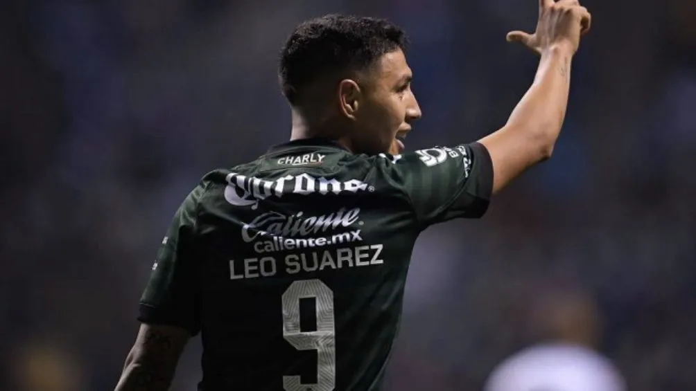Suárez en su paso por Santos Laguna