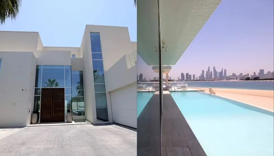 CAPTURA DE PANTALLA: TWITTER Nueva mansión de Cristiano Ronaldo