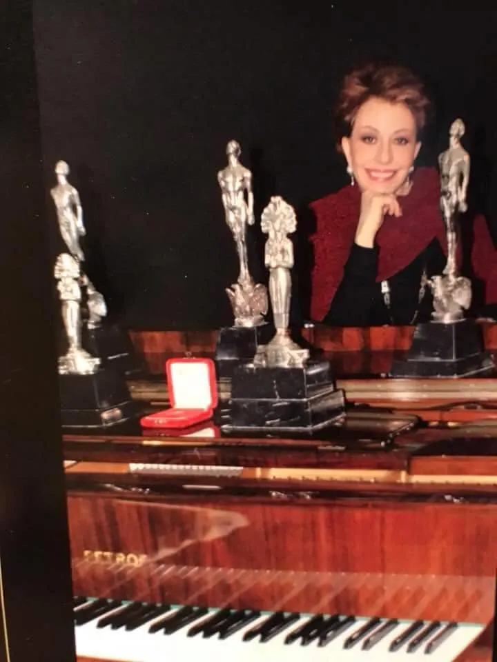 FB: @amparo.rubin La nacida en Puebla llevó su trabajo musical a la televisión y a la pantalla grande.