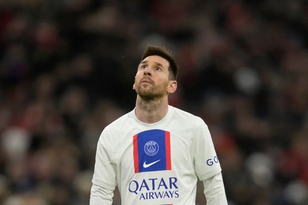 AP Lionel Messi en partido con el PSG