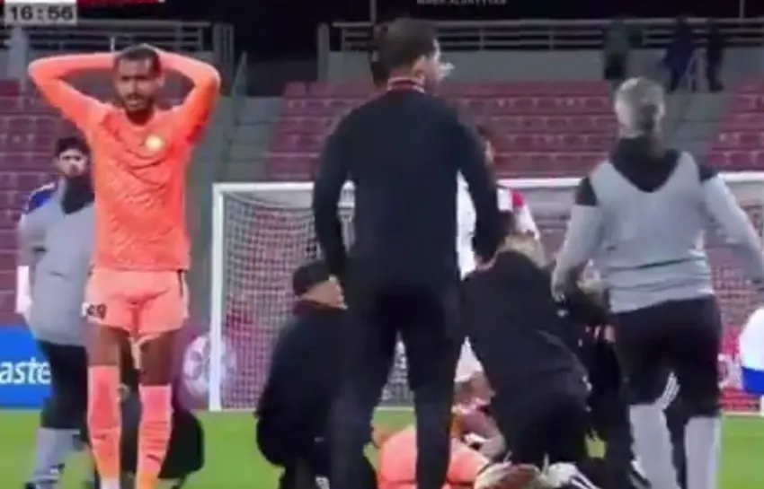 La tensión de sus compañeros