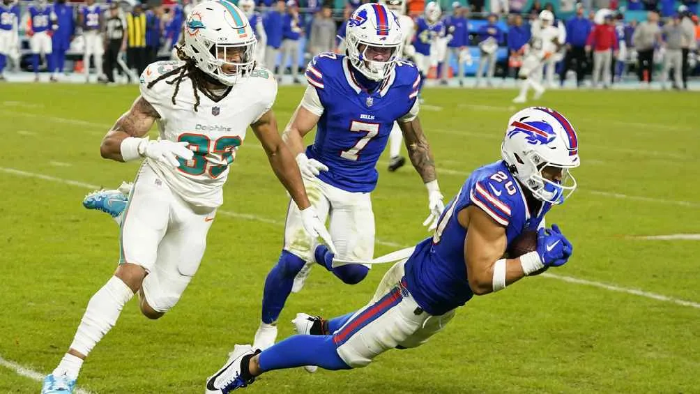 Bills interceptaron a Tua