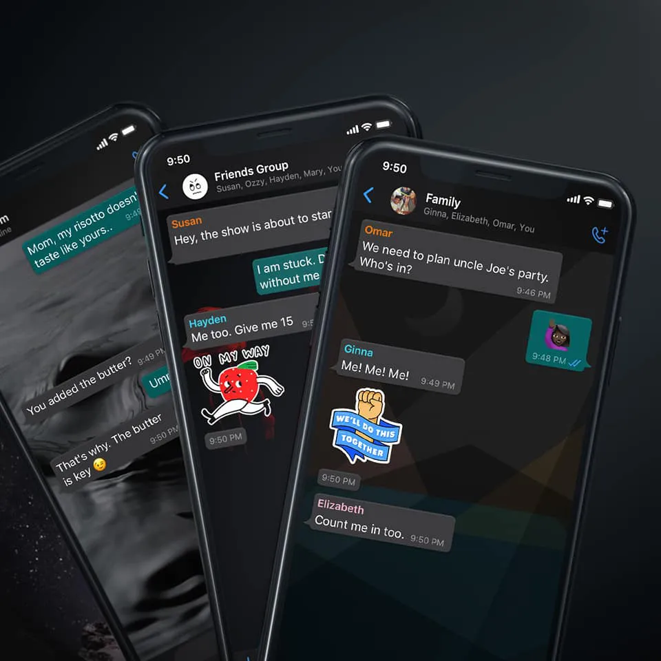 Las privacidades de la aplicación son seguras hasta el momento.