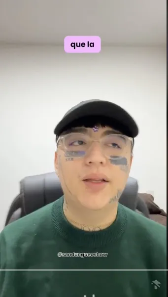 En un nuevo video, el artista urbano no se echó para atrás en sus palabras.