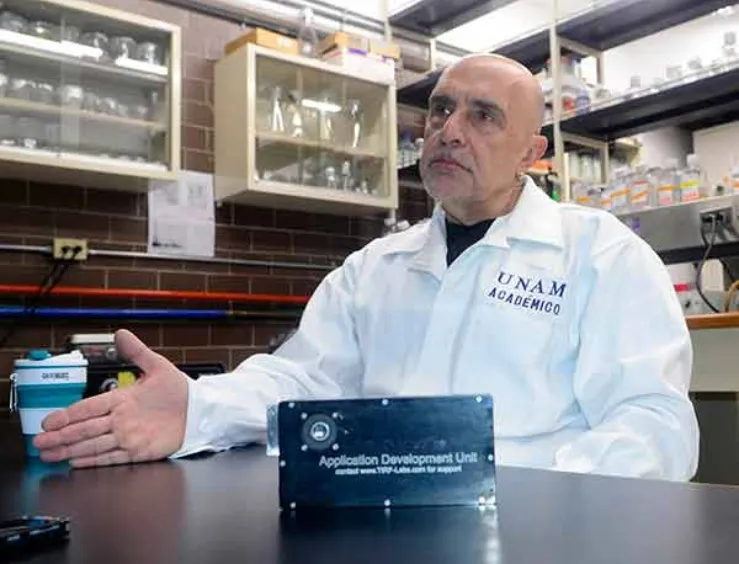 Luis Vaca, investigador del Instituto de Fisiología Celular (IFC) de la UNAM