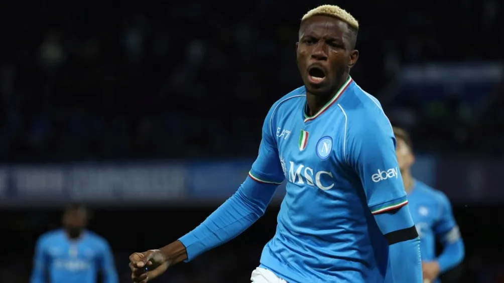 INSTAGRAM: @victorosimhen9 Osimhen durante un juego con Napoli