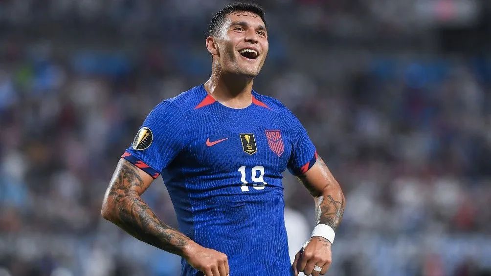 Vázquez con la selección de Estados Unidos