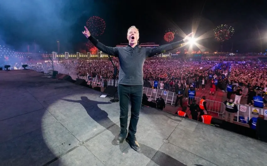 Uno de sus conciertos