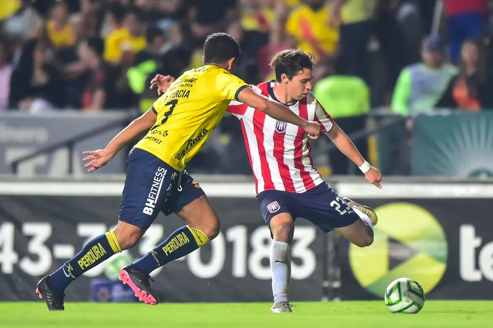 Mateo Chávez frente a Atlético Morelia
