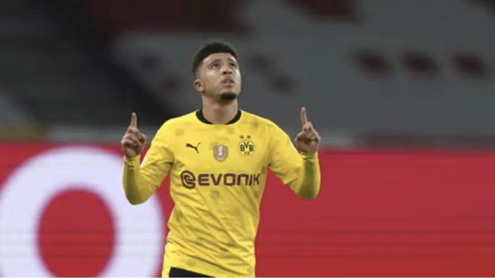Sancho con el Borussia Dortmund
