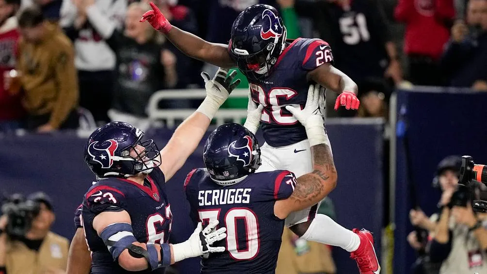 Texans celebran su pase a Ronda Divisional