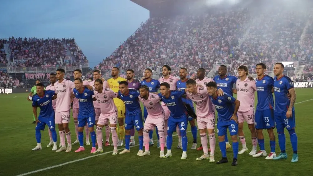 Cruz Azul e Inter Miami en el primer duelo de la Leagues Cup 2023