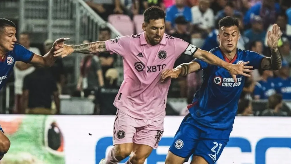 Messi debutó con Inter Miami ante Cruz Azul