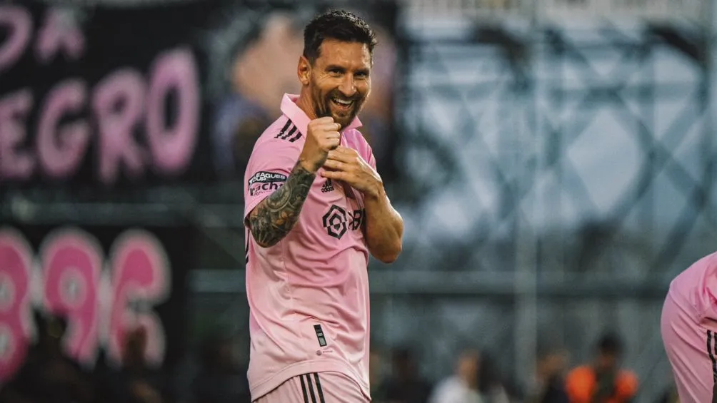 Messi con el Inter Miami