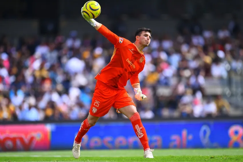 Sebastián Jurado en su debut con River
