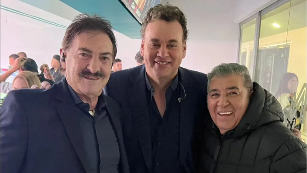 LaVolpe, Faitelson y Carlos Reinoso
