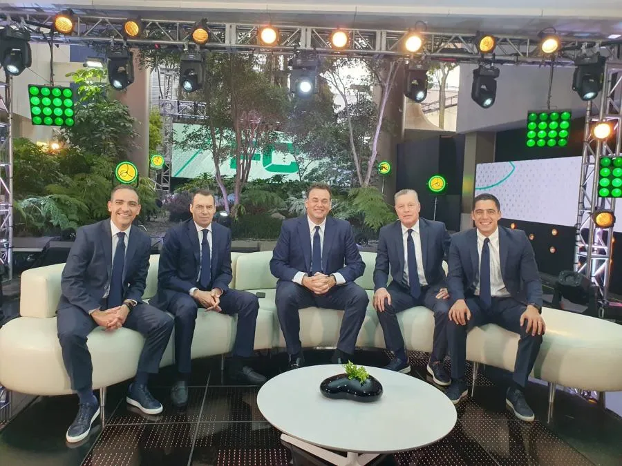 David Faitelson y André Marín en su debut con TUDN