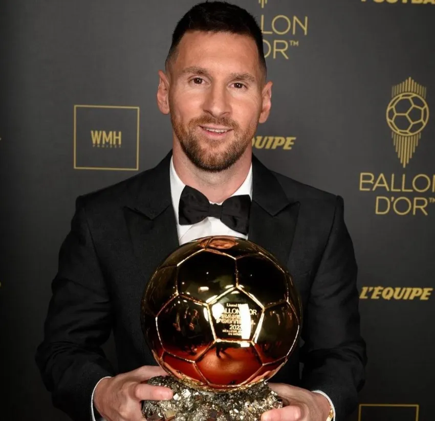 En ceremonia de Balón de Oro