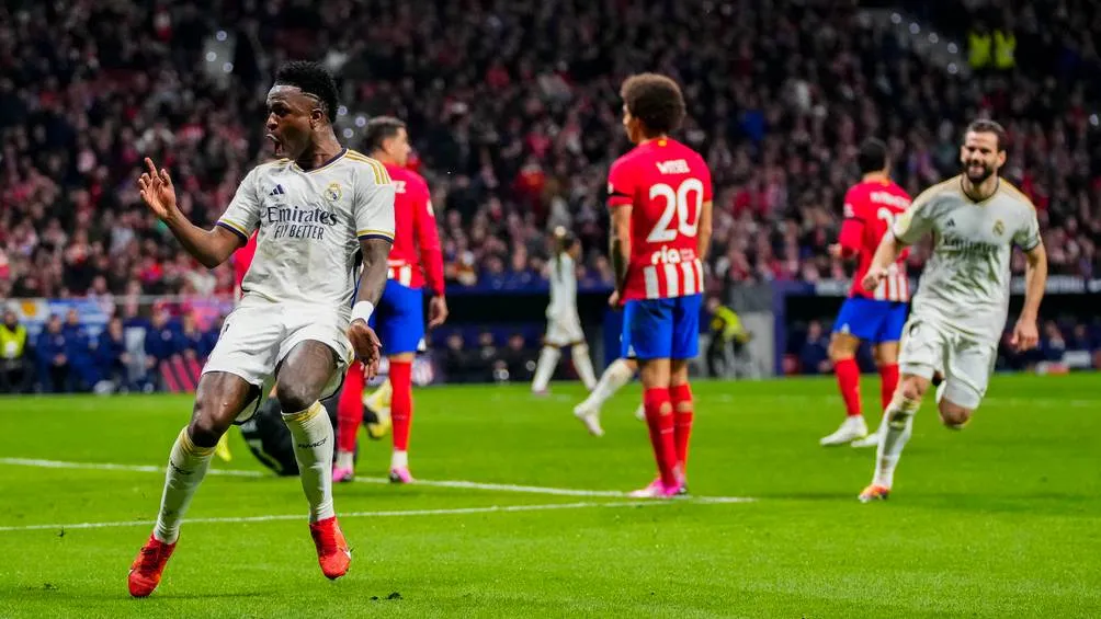 AP Real Madrid festejaba el empate parcial