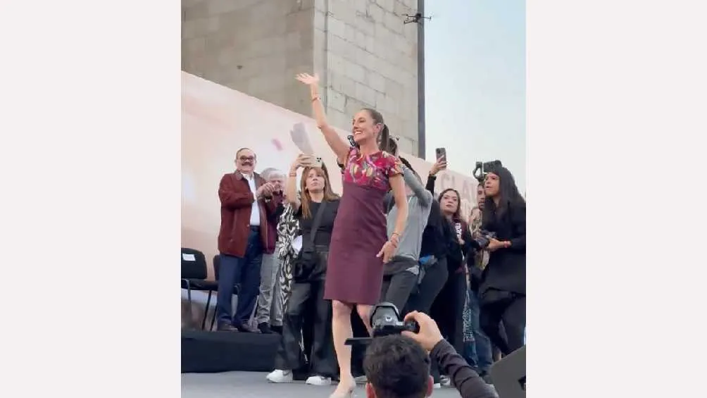 Shainbaum cerró su precampaña como candidata a la presidencia de México.