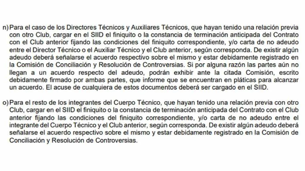 Reglamento de la FMF