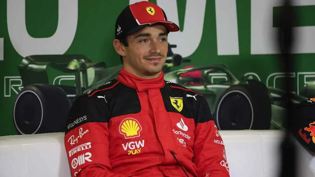 Leclerc podría competir con el piloto