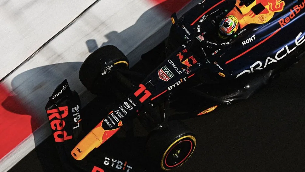 Pérez en su monoplaza