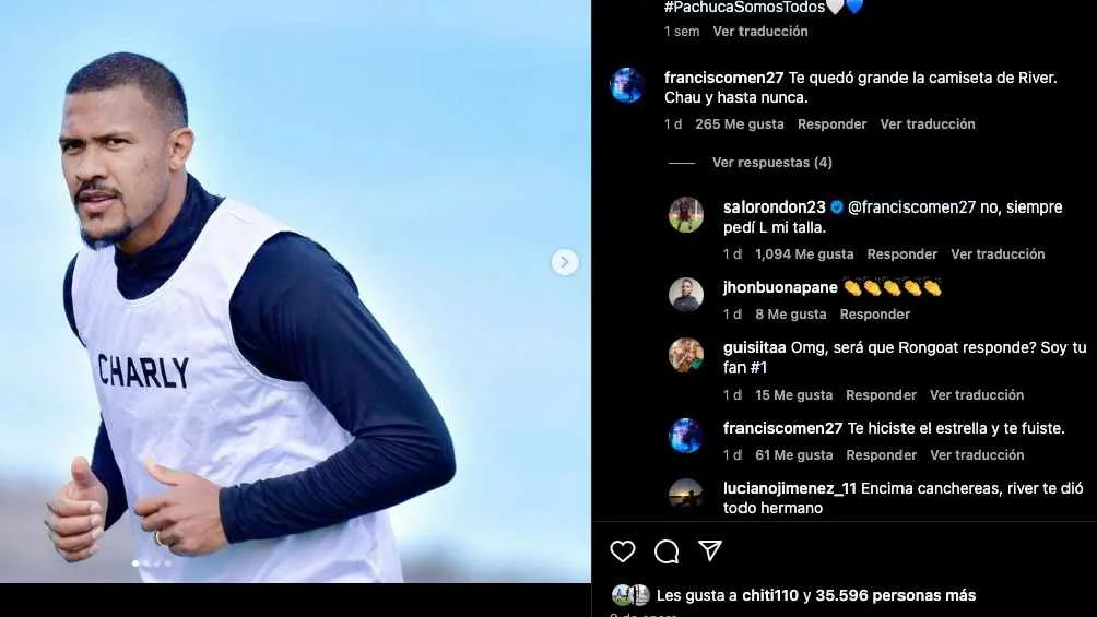 Criticaron su tiempo con River Plate