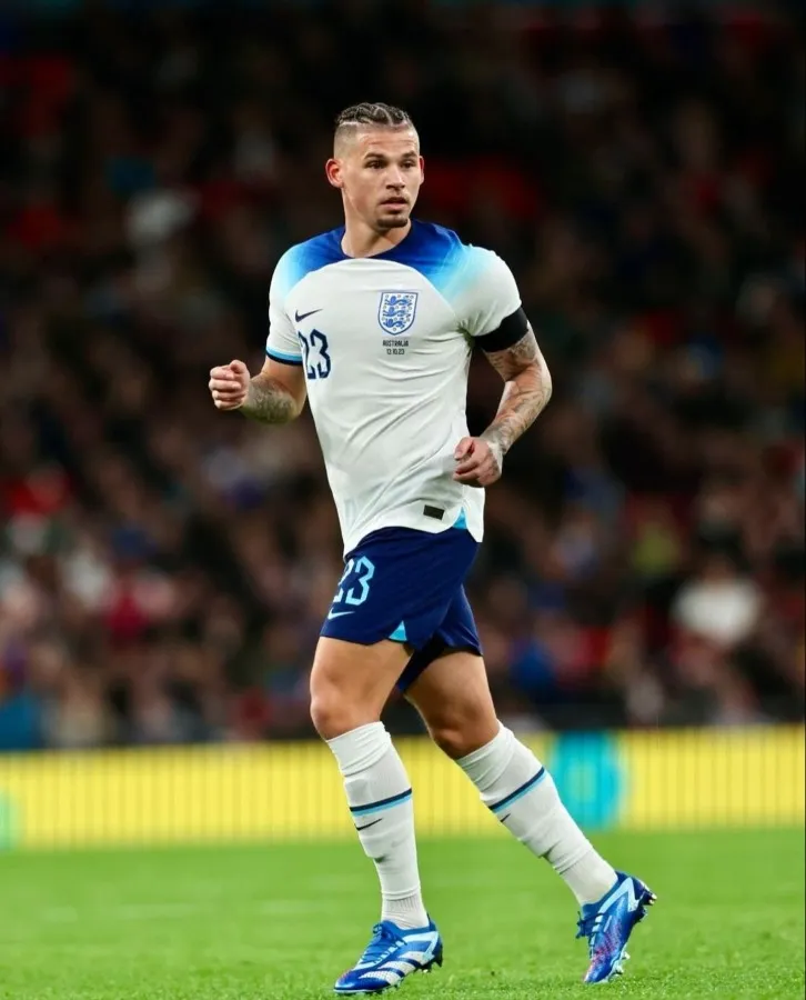 Kalvin Philips con la Selección de Inglaterra