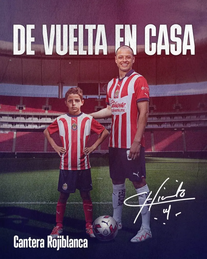 'Chicharito' Hernández, nuevo refuerzo de Chivas