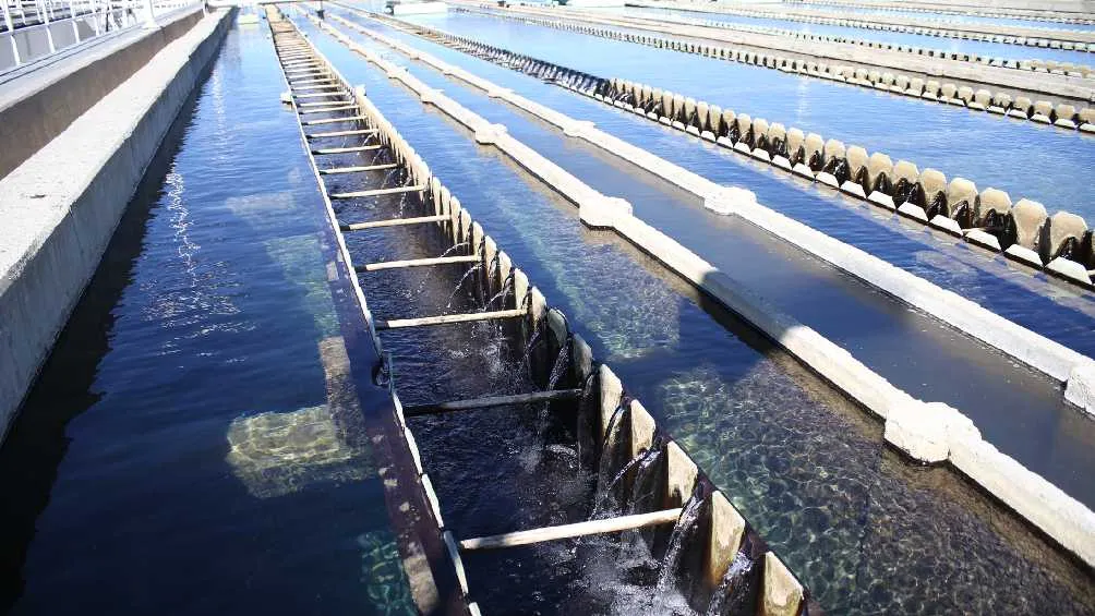 El Sistema Cutzamala presenta bajos niveles debido a la sequía de lluvias.