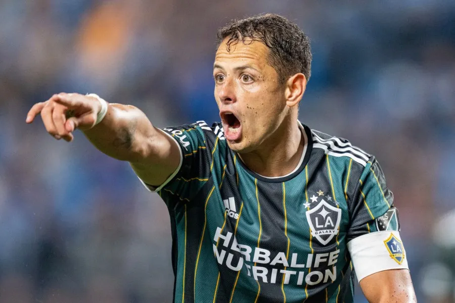 AP 'Chicharito' en su paso por el LA Galaxy