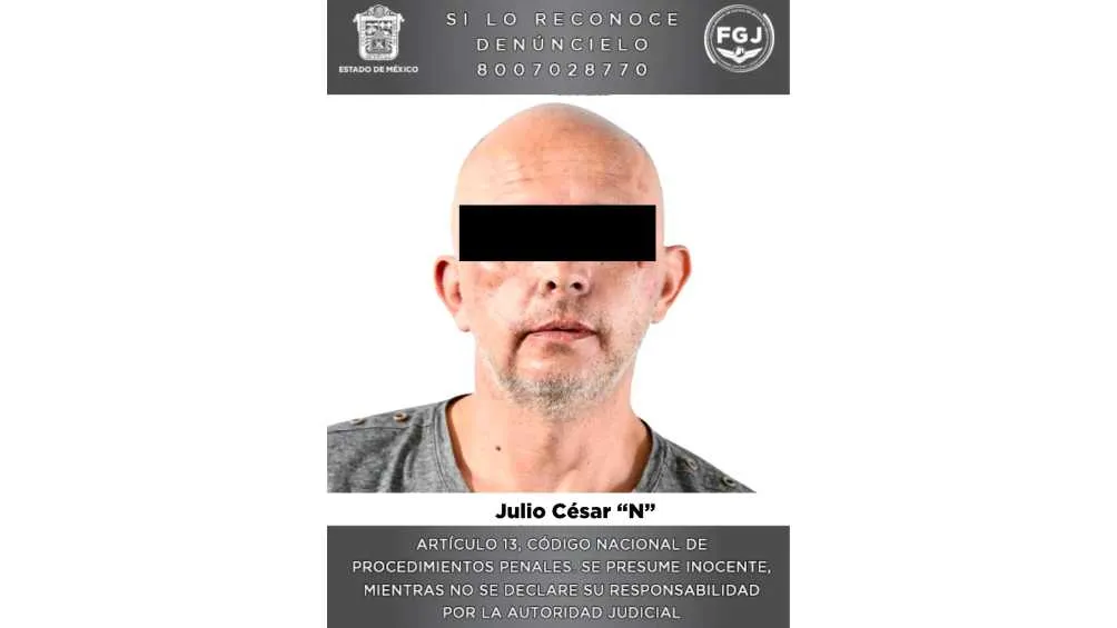 La Fiscalía del Edomex logró la detención de un hombre, así como la aseguración de una arma larga.