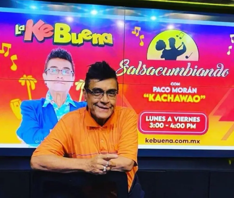 CAPTURA DE PANTALLA: TWITTER Paco 'El Kachawao' Morán, locutor de La Ke Buena
