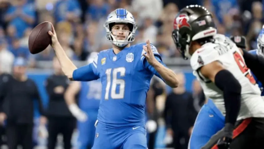 Jared Goff ante Tampa