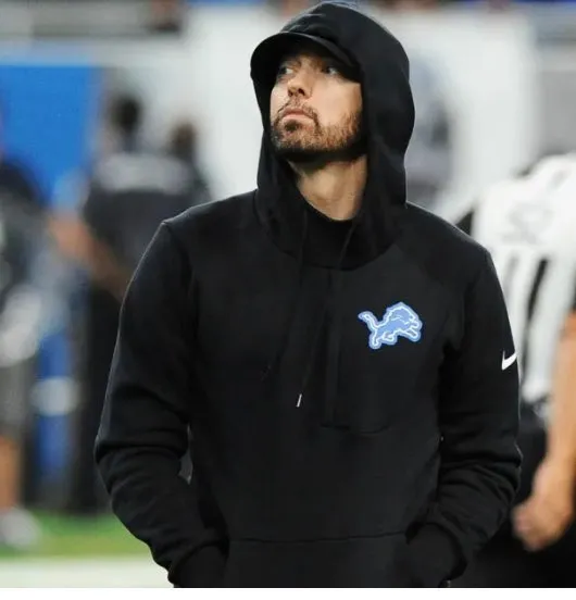 Eminen ha apoyado a Lions todos los Playoffs