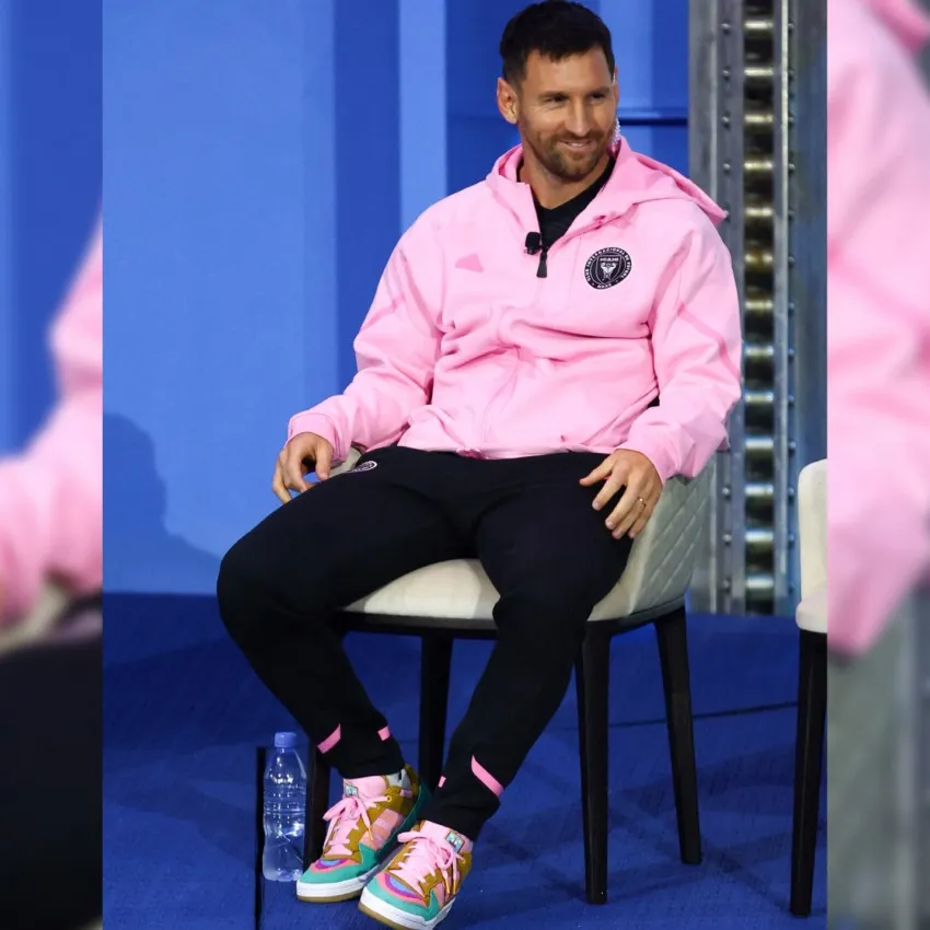 Messi en una entrevista