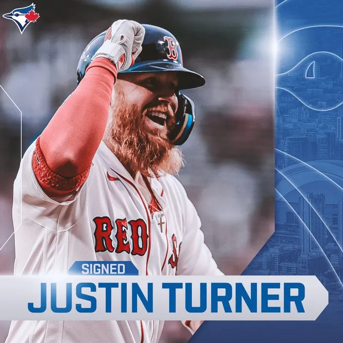 INSTAGRAM: @BlueJays Blue Jays anunció a Justin Turner