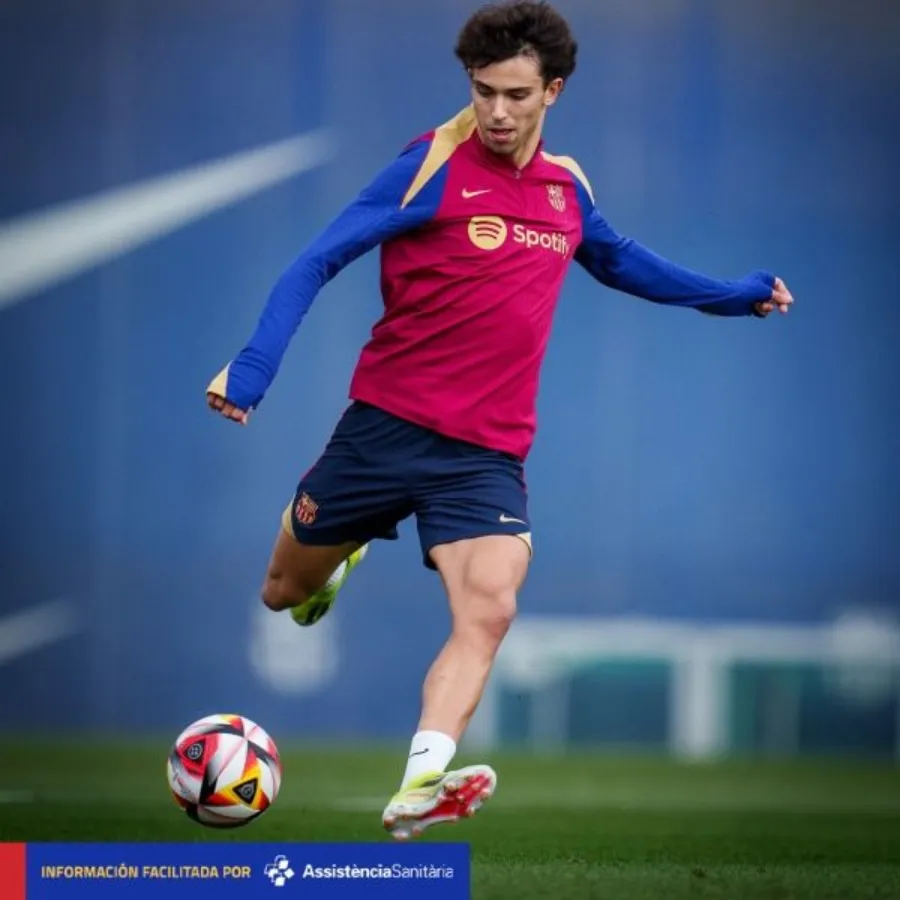 Joao Félix presenta un esguince en el tobillo