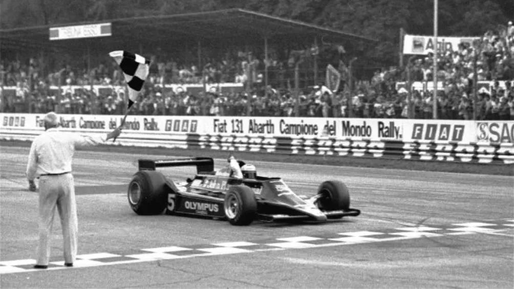 Mario Andretti en el GP de Monza en 1978