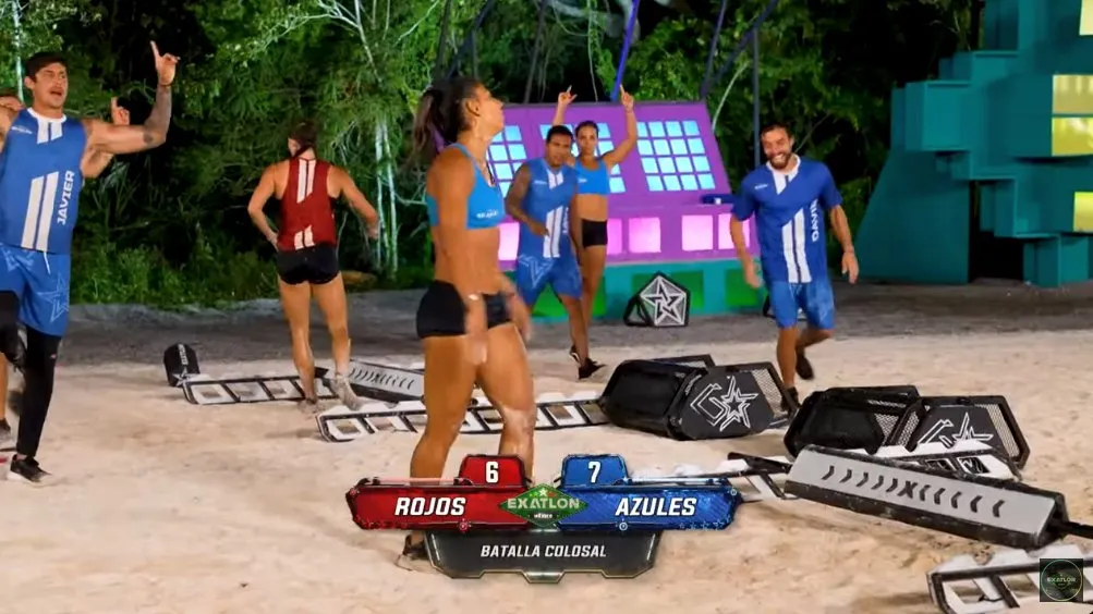 El Equipo Azul se llevó la victoria dentro de la Batalla Colosal.