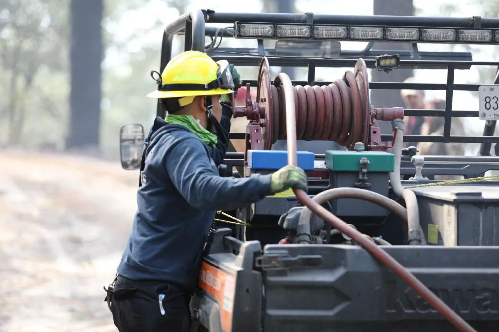 La Brigada Fénix tuvo que combatir un incendio ua este año