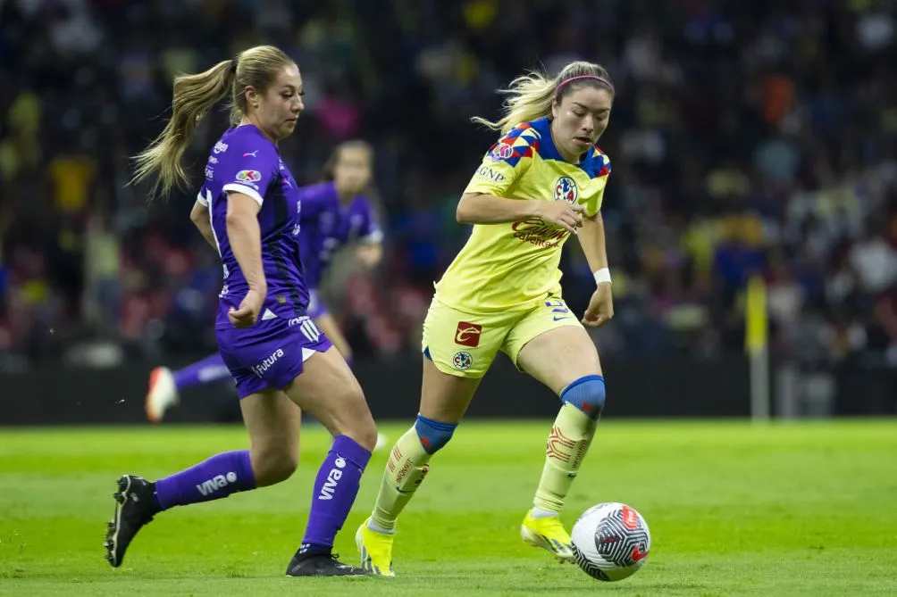 MEXSPORT Katty Martínez en el compromiso ante Rayadas