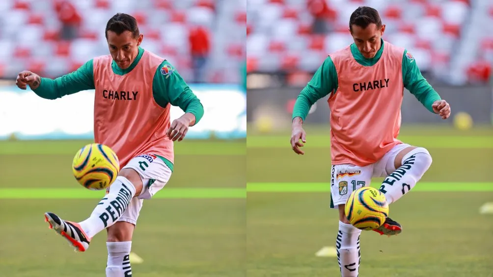 Guardado en el calentamiento previo al partido