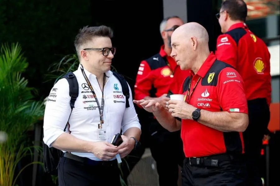 CAPTURA DE PANTALLA: INSTAGRAM Peter Bonnington podría llegar a Ferrari con Lewis Hamilton