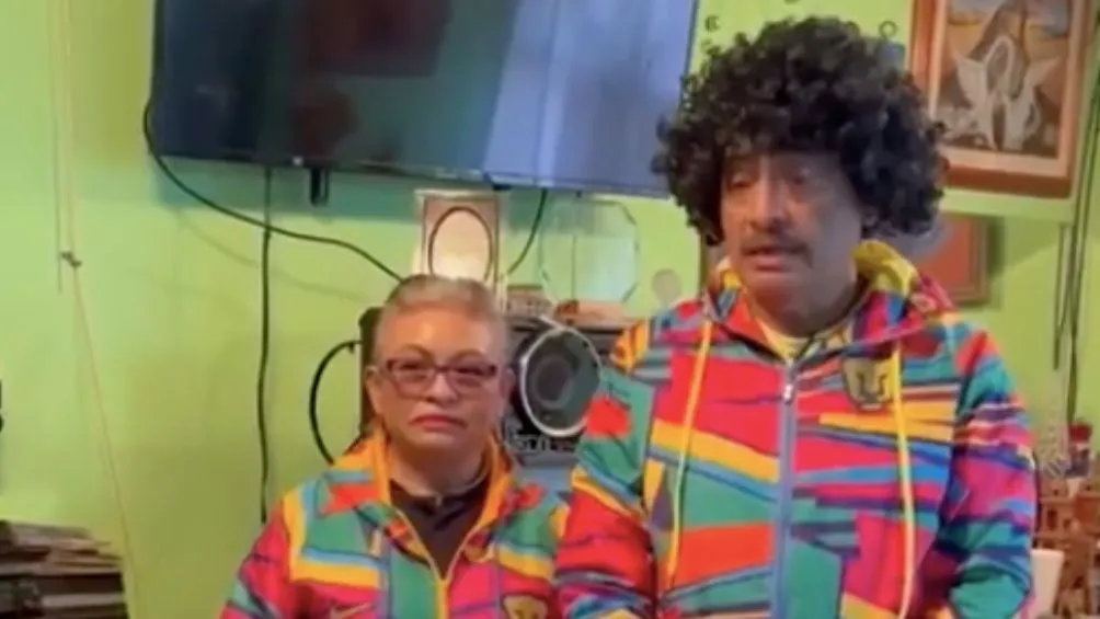 Don Beto en uno de sus videos en redes sociales