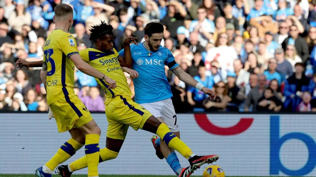 Imágenes del Napoli vs Hellas Verona